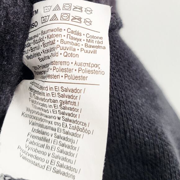 ANVIL Subjeekt Objeekt Black & Yellow Graphic Crewneck Sweatshirt Men's Size M - Picture 5 of 5